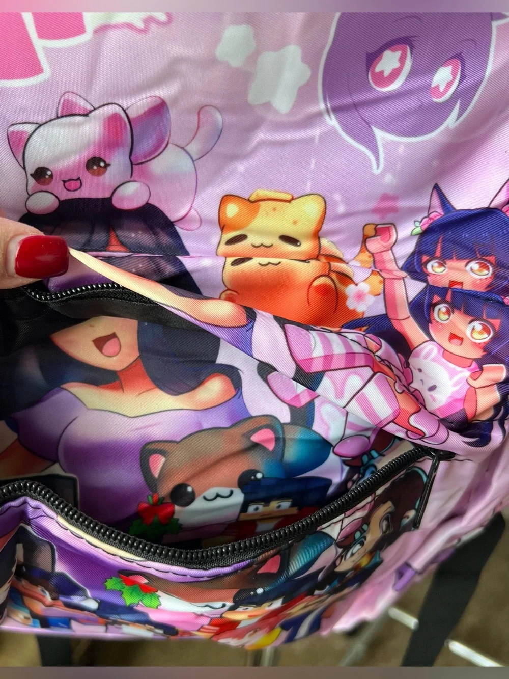 Kids NEW Pink Character Backpack